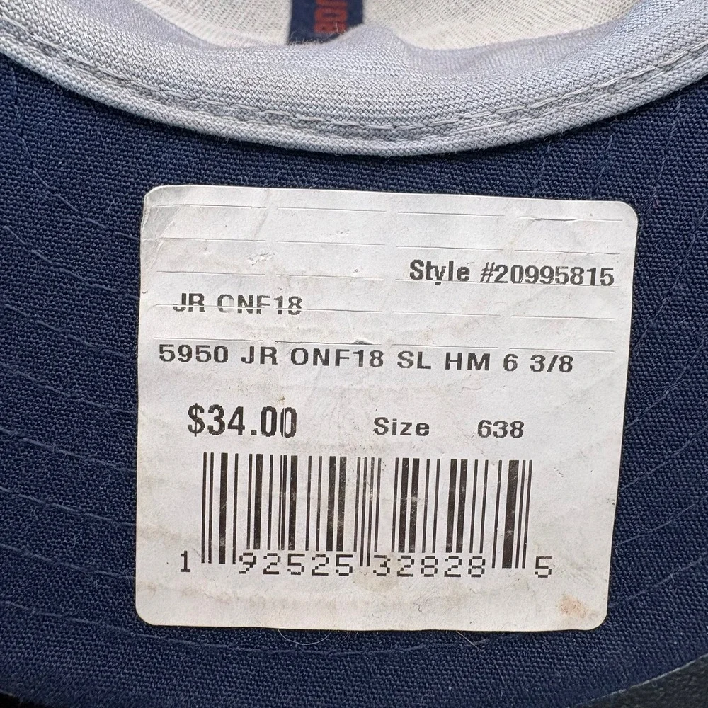 New Era 59FIFTY Kids New England Patriots Baseball‎ Cap NFL 6 3/8 Navy Heather